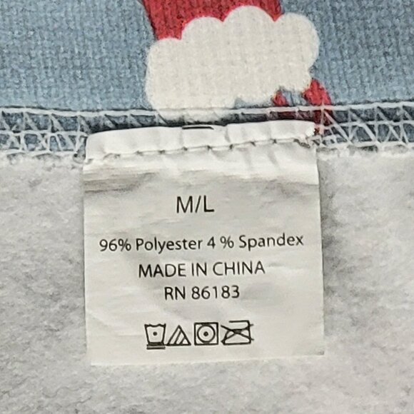 Women's Fleece Lined Leggings Christmas Cats - M/L - Picture 7 of 7